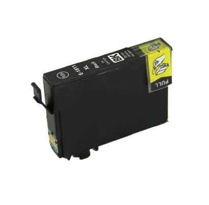 Μελάνι EPSON Συμβατό T1811 XL 18XL Σελίδες:450 Black για XP, 102, 202, 205, 212, 215, 30, 302, 305, 312, 315, 402, 405, 405WH, 412, 415