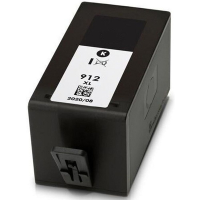 Μελάνι HP Συμβατό 912XL BK (3YL84AE) Σελίδες:1500 Black για Officejet, Officejet PRO 8010e, 8012e, 8014e, 8015e, 8017, 8020, 8022e, 8023