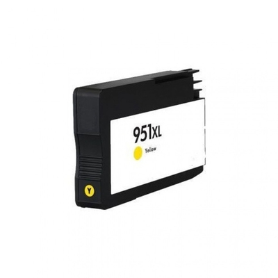 Μελάνι HP Συμβατό 951XL Σελίδες:1500 Yellow για Officejet PRO 251dw , 276dw MFP, 8100, 8600, 8610, 8620, 8630 e