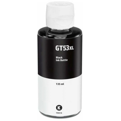 Μελάνι HP Συμβατό GT53XL (1VV21AE) 135ml Σελίδες:6000 Black Ink Tank Wireless και Smart Tank