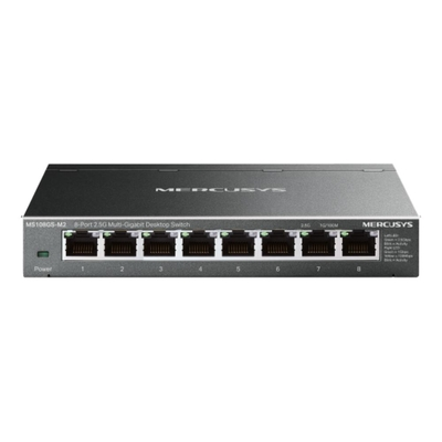 Mercusys 8-Port 2.5G Multi-Gigabit Desktop Switch (MS108GS-M2) (MERMS108GS-M2)