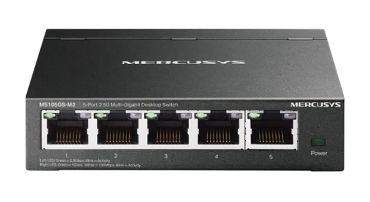 MERCUSYS desktop switch MS105GS-M2, 5x 2.5Gbps θύρες, UN/1.0