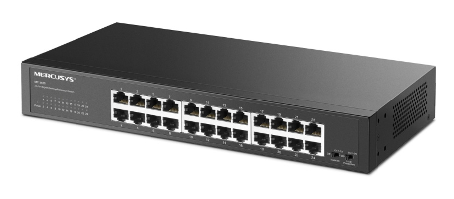 MERCUSYS desktop/rackmount switch MS124GS, 24x Gigabit θύρες, V1.0