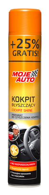 MOJE AUTO σπρέι γυαλίσματος πλαστικών αυτοκινήτου 19-009E, βανίλια, 750ml