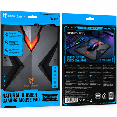 Mousepad Gaming Hoco GM862 Ciervo με Αντιολισθητική Επιφάνεια 220x250mm