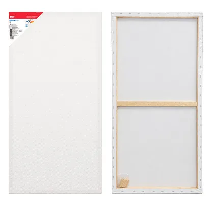 MP καμβάς τελάρο ζωγραφικής PP98-50100, 50x100cm, 280gr/m², λευκός