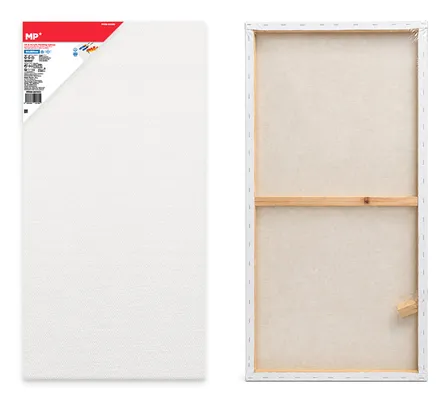 MP καμβάς τελάρο ζωγραφικής PP99-50100, 50x100cm, 380gr/m², λευκός