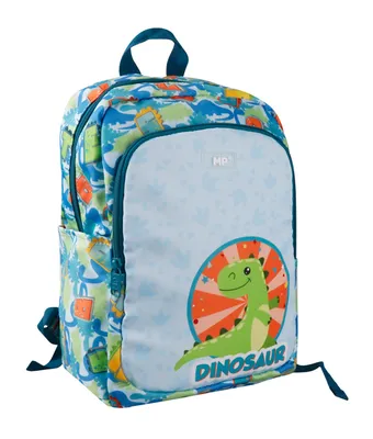 MP παιδική τσάντα πλάτης Dinosaur MO111-04, 5.5L, πολύχρωμη