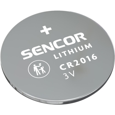 Μπαταρία Λιθίου Sencor SBA CR2016 3V 1τμχ