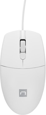 NATEC Ruff 2 Optical Mouse 1000 DPI - White (NMY-1988) (NTCNMY-1988)