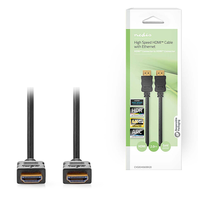 NEDIS NEDIS CVGB34060BK20
