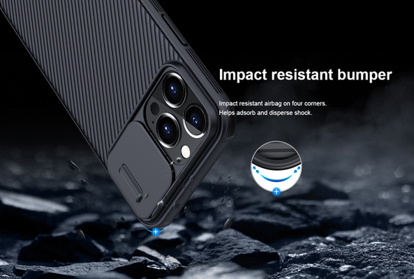 NILLKIN θήκη CamShield Pro για Apple iPhone 13 Pro, μαύρη