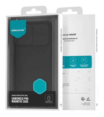 NILLKIN θήκη CamShield Pro Magnetic για iPhone 16 Pro, μαύρη