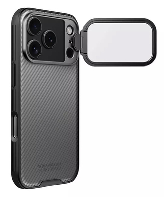 NILLKIN θήκη CamShield Prop για Apple iPhone 17 Pro, διάφανη/μαύρη