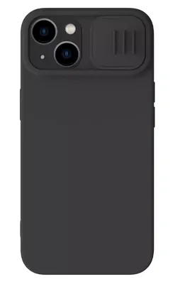 NILLKIN θήκη CamShield Silky Magnetic Silicone για iPhone 15, μαύρη