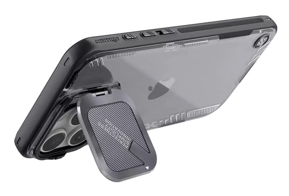 NILLKIN θήκη Iceblade Prop για iPhone 16 Pro, διάφανη-μαύρη