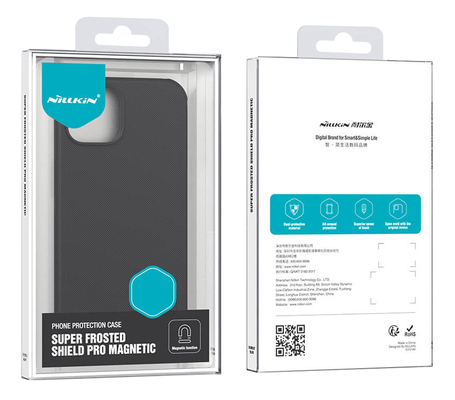 NILLKIN θήκη Super Frosted Shield Magnetic, iPhone 15 Pro Max, πράσινη