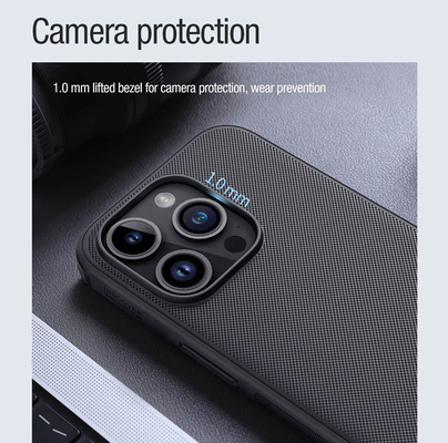 NILLKIN θήκη Super Frosted Shield Magnetic, iPhone 15 Pro Max, πράσινη