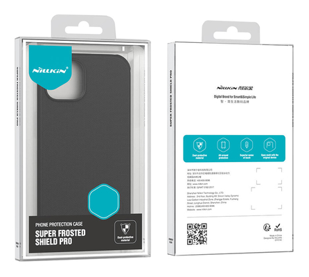 NILLKIN θήκη Super Frosted Shield Pro για iPhone 15 Pro Max, μπλε