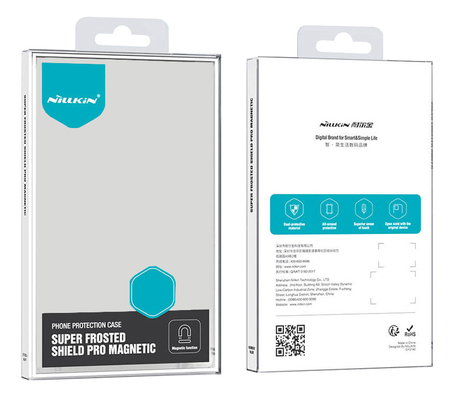 NILLKIN θήκη Super Frosted Shield Pro Magnetic για iPhone 16, μαύρη