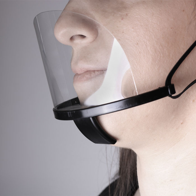 OEM BLACK PLASTIC MULTI-PURPOSE FACE MASK