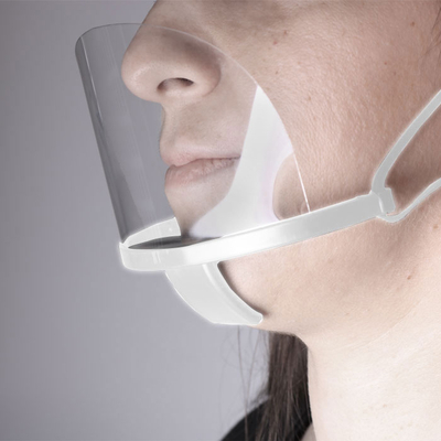 OEM WHITE PLASTIC MULTI-PURPOSE FACE MASK