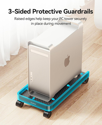 ORICO βάση PC CPB2 με ροδάκια, 45.5x22cm, πλαστική, μαύρη