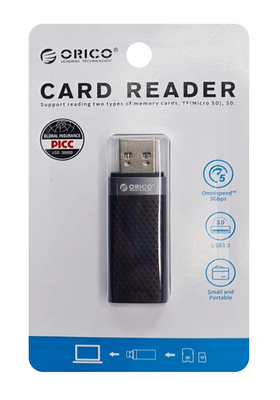 ORICO card reader CS2D-A3 για SD & Micro SD, USB 3.0, μαύρο