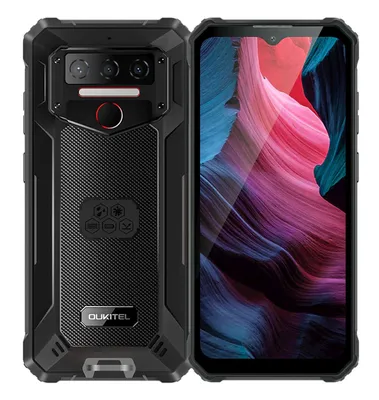 OUKITEL smartphone WP23S, 6.52", 4/64GB, 10600mAh, IP68/IP69K/MIL-STD 810H, μαύρο