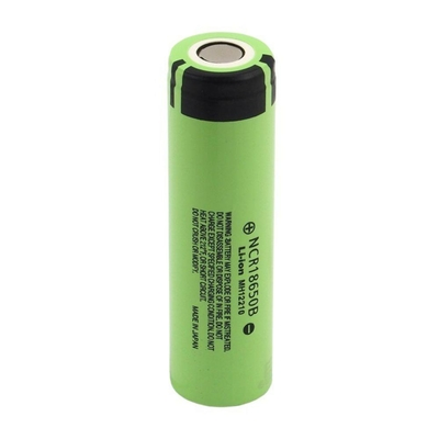 Panasonic 2x Rechargeable battery 18650 Li-ion 3400 mAh NCR-18650BLithium-ion cell - BOX / container (PAN19588)
