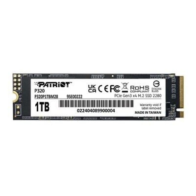 Patriot P320 1 TB PCIe 3.0 x4 NVMe 1.3 M.2 2280 (P320P1TBM28) (PATRP320P1TBM28)