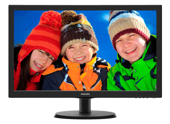 PHILIPS used Οθόνη 223V5L LED, 21.5" Full HD, VGA/DVI, Grade B