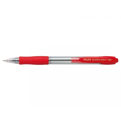 Pilot Ballpoint Pen Super Grip M Red (BPGP-10R-M) (PILBPGP-10R-M)