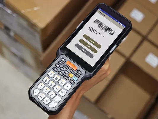 POINT MOBILE PDA P451G3, Wi-Fi, 1D & 2D barcodes, 4.3", 4/64GB, μαύρο