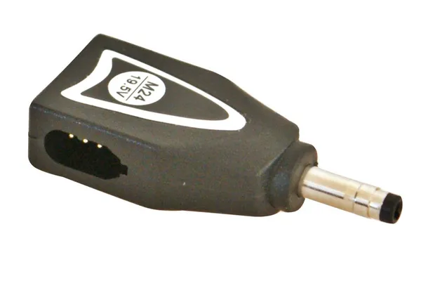 POWERTECH αντάπτορας για φορτιστή laptop M24 για HP 4x1.7mm, 19.5V, μαύρος