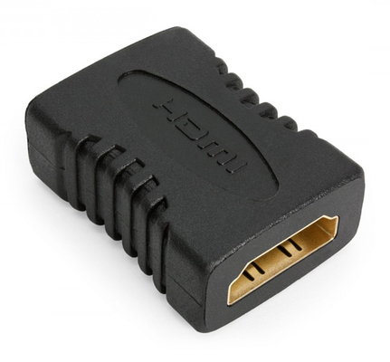 POWERTECH αντάπτορας HDMI 1.4 19pin θηλυκό σε θηλυκό CAB-H027, μαύρο