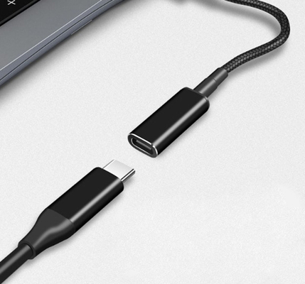 POWERTECH αντάπτορας τροφοδοσίας laptop CAB-UC066, USB-C σε Samsung 5.5x3mm, μαύρος