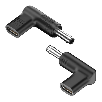 POWERTECH αντάπτορας τροφοδοσίας laptop YX-17, USB-C σε HP 4.8x1.7mm, μαύρος