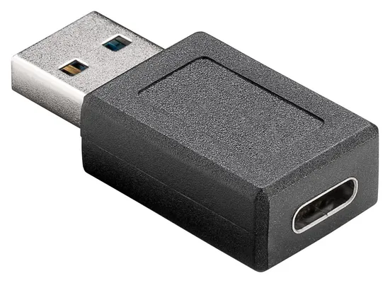 POWERTECH αντάπτορας USB 3.1 σε USB-C PTH-066, 5Gbps, μαύρο