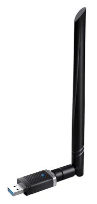 POWERTECH ασύρματος USB αντάπτορας δικτύου PT-1132, 1300Mbps, 2.4/5GHz