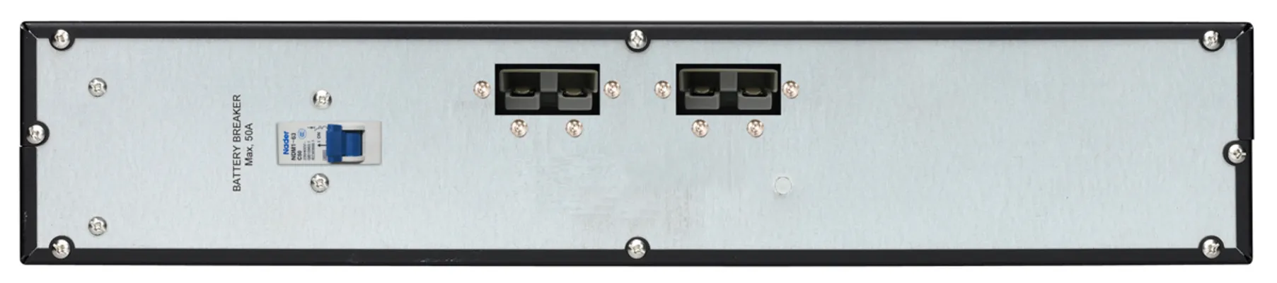 POWERTECH battery pack PT-1362 για rack 2U, έως 8 μπαταρίες, 12V/9Ah