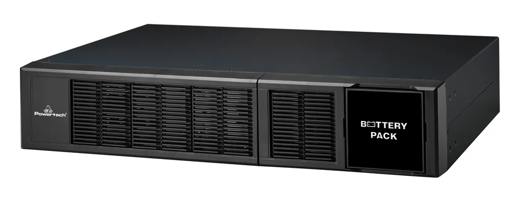 POWERTECH battery pack PT-1363 για rack 2U, έως 12 μπαταρίες, 12V/9Ah