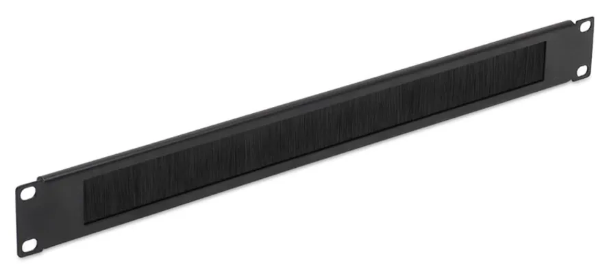 POWERTECH βούρτσα προστασίας για rack NETW-0030, 19"/1U, μεταλλικό, μαύρο