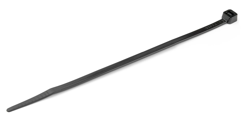 POWERTECH δεματικά καλωδίων TIES-048, 200x3.6mm, μαύρα, 100τμχ