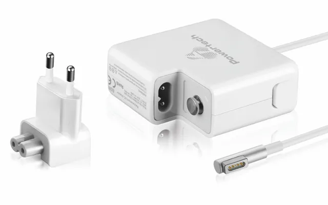 POWERTECH φορτιστής laptop PT-288 για Apple, 60W, 16.5V/3.65A, λευκός