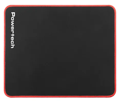 POWERTECH gaming mouse pad PT-1282, 30x25x0.3cm, μαύρο