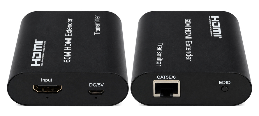 POWERTECH HDMI video extender CAB-H204 μέσω καλωδίου RJ45, 1080p/60Hz, με loop, έως 120m