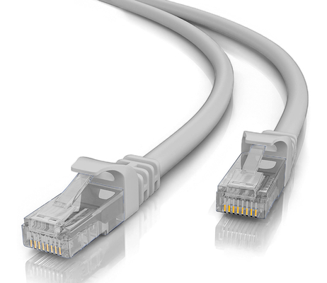 POWERTECH καλώδιο δικτύου CAB-N184, Cat 5e U/UTP, CCA 26AWG, 0.5m, γκρι