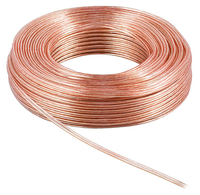 POWERTECH καλώδιο ήχου 2x 0.75mm² CAB-SP018, Copper, 10m, διάφανο