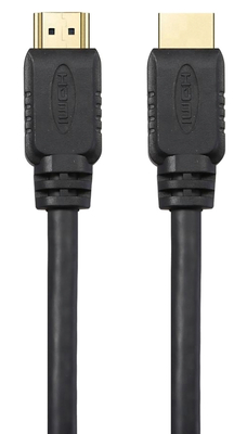 POWERTECH καλώδιο HDMI CAB-H128 με Ethernet, 4K/30Ηz, CCA, 3m, μαύρο